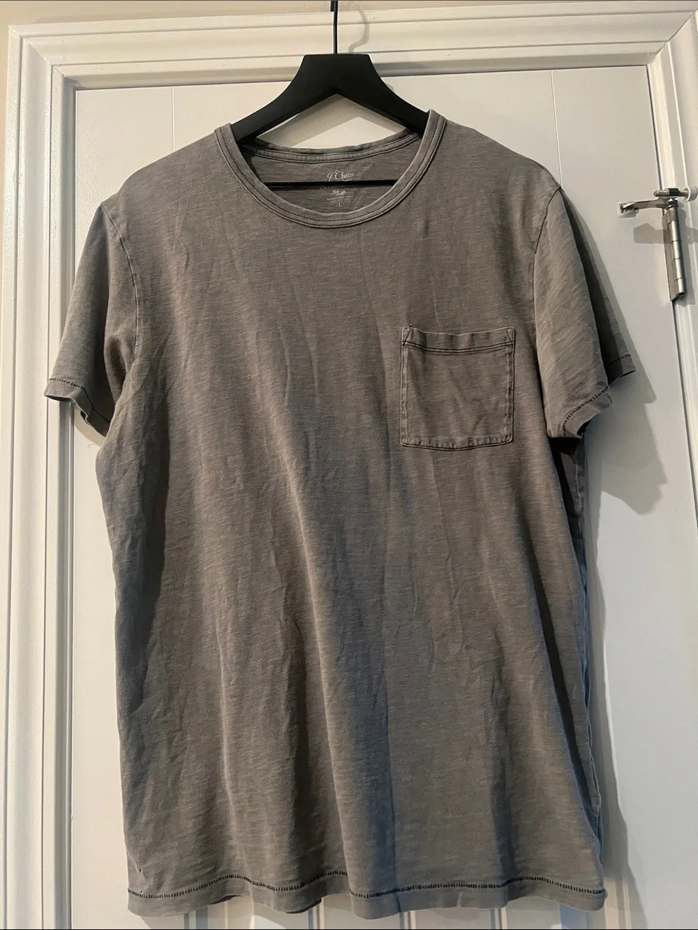 J. Crew garment dyed Short-Sleeve Pocket Tee